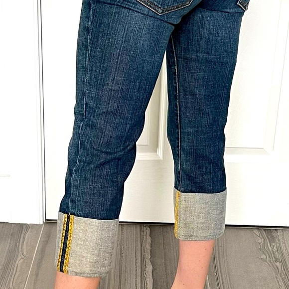 Vintage Capri Cuffed Jean  Express/X2. Size 0 - Picture 4 of 10